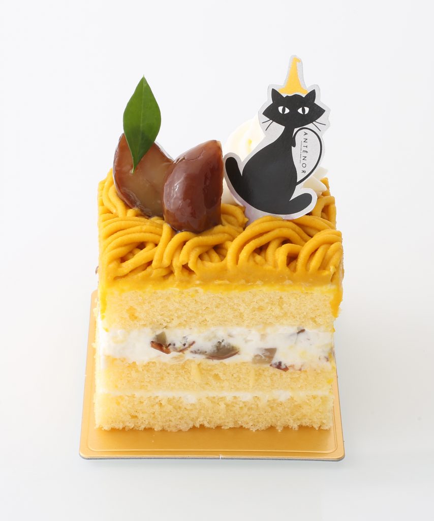 17Aかぼちゃと栗のショートケーキ